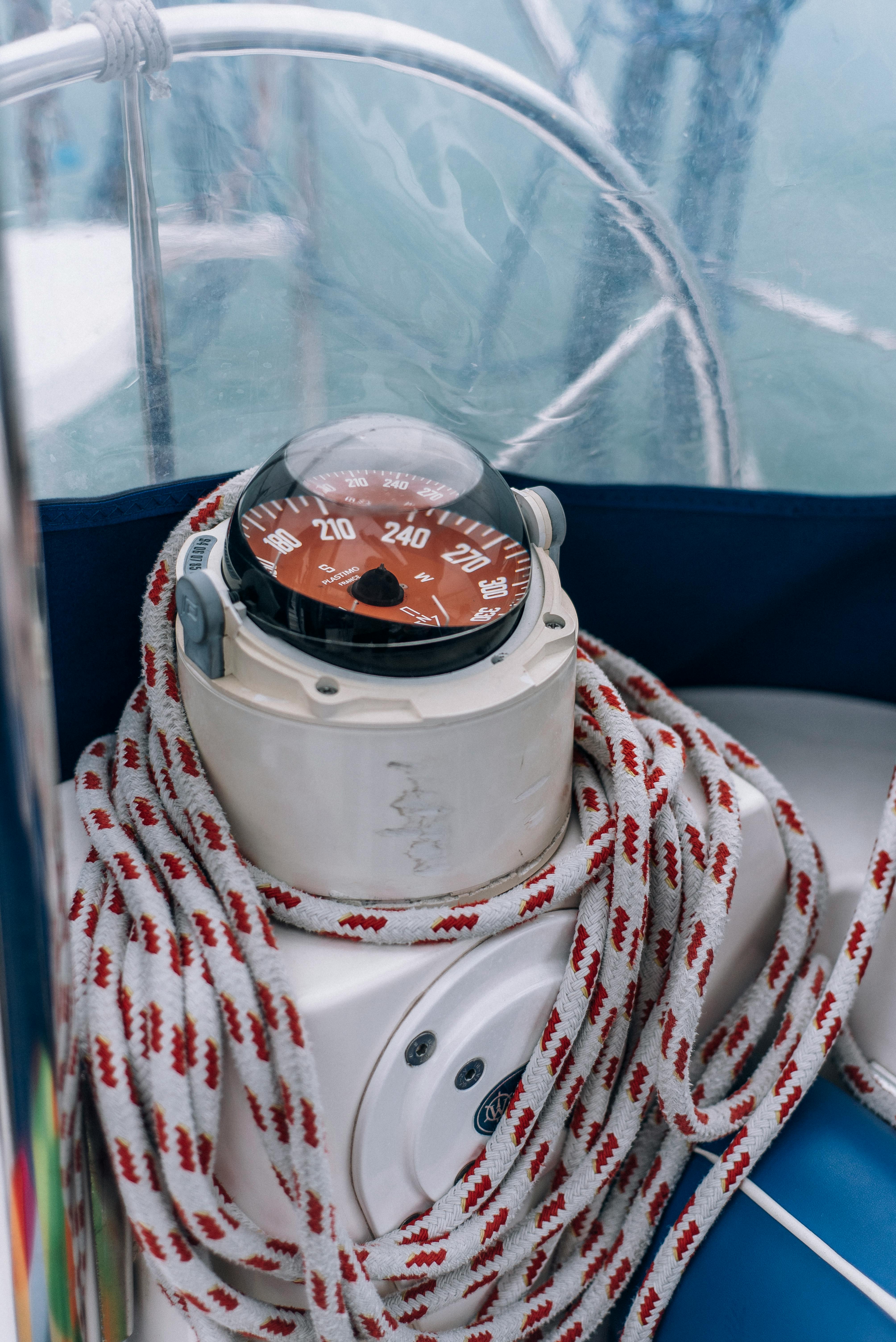 compass on a sailboat